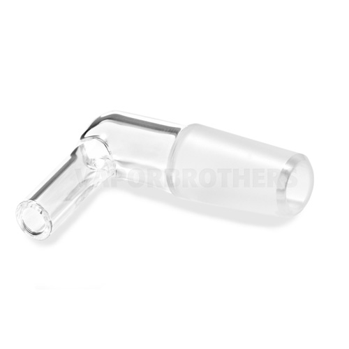 H2O Waterpipe Adapter, 14mm Angled Male Vaporbrothers, H2O Adapter, Ground Glass, 14.4Mm, Vaporbrothers