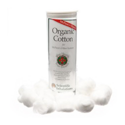 McFinns Organic Cotton Filter Material Vaporizer accessory, vapor, Scientific Inhalations
