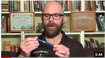 Watch Kushberry Video Review of VB11 Pen Review