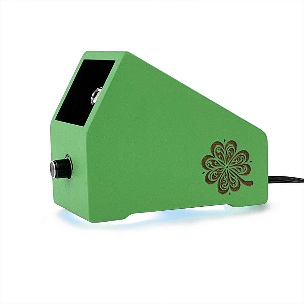 Vaporbrothers VB 1.5 Ball Vaporizer - Limited Edition St. Paddy Baddy Set with Ribbon Green All-Glass Whip Vapor Brothers Hands Free Vaporizer, Whip, Vaporbrothers, Handsfree, Box Vaporizer, Vaporbox, Ceramic, Glass Pipes, Vaporbrothers