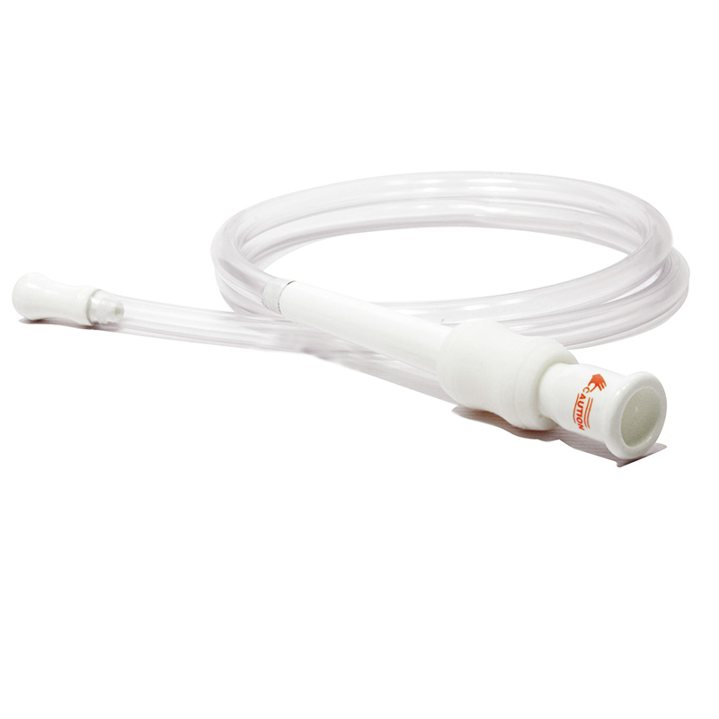Vaporbrothers EZ Change Whip - Hands Free - Ceramic - With White Grip and Clear Tube