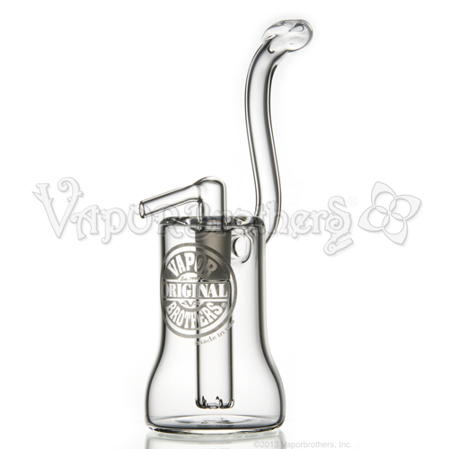 Vaporbrothers Glass Hydrator - Mini Bubbler vaporbrothers, mini hydrator, bubbler, USA Made